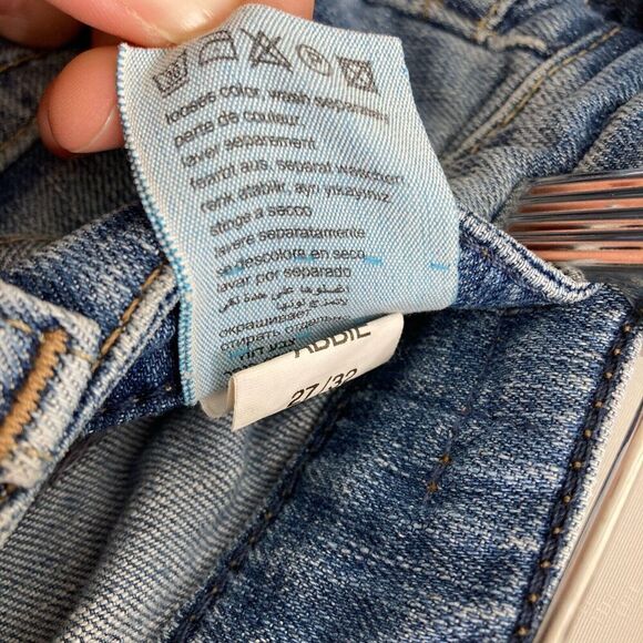 Mavi Women’s Abbie Flared Bootcut Denim Jeans Sz‎ 27/32 Flap Back Pocket Western - Picture 10 of 12